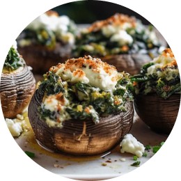 Savory Stuffed Mushrooms