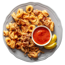 Golden Fried Calamari